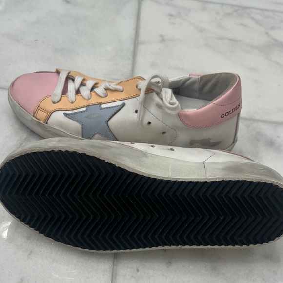 Pastel Golden Goose Sneakers Size:35 *WORN ONCE - Picture 2 of 5